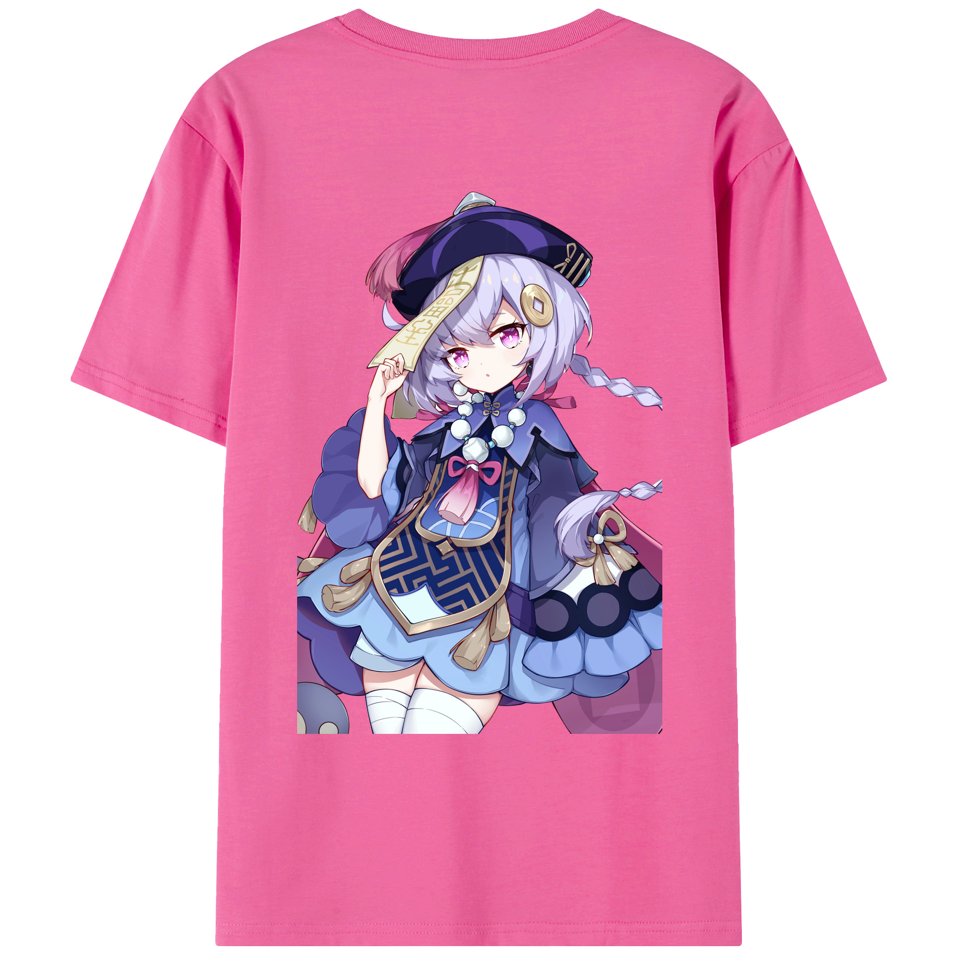 げんし神 七七 なな  genshin Nana レディース半袖Tシャツ(バックプリント)